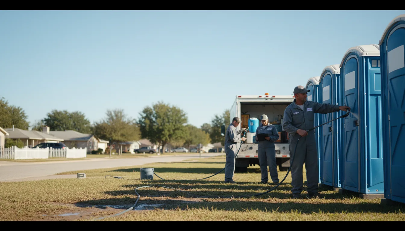 Long-Term Portable Toilet Rental in Bison, KS near me
